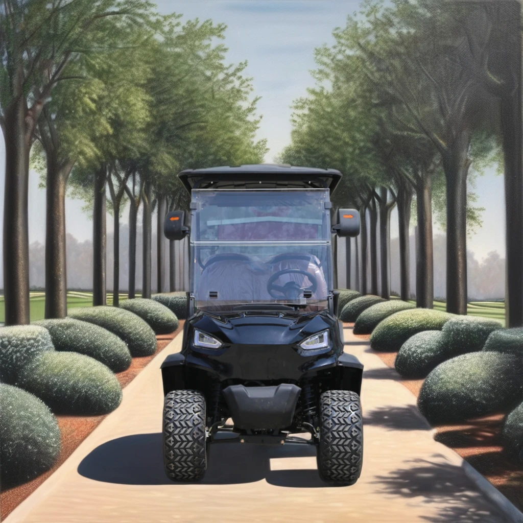 Utility Vehicle Classic New Style Two Wheel Fat Tire Electric Golf Carts