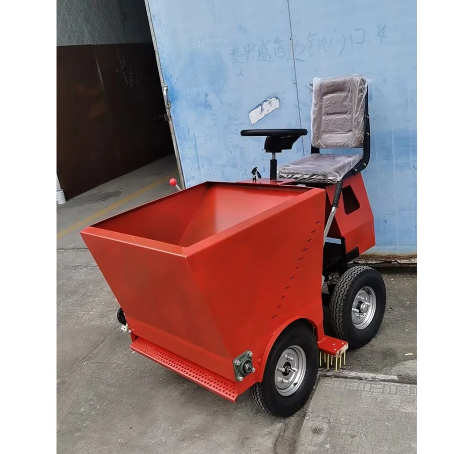 Ride-on Lawn Combing Grass and Sand Filling Machine Sand Spreader for Lawn