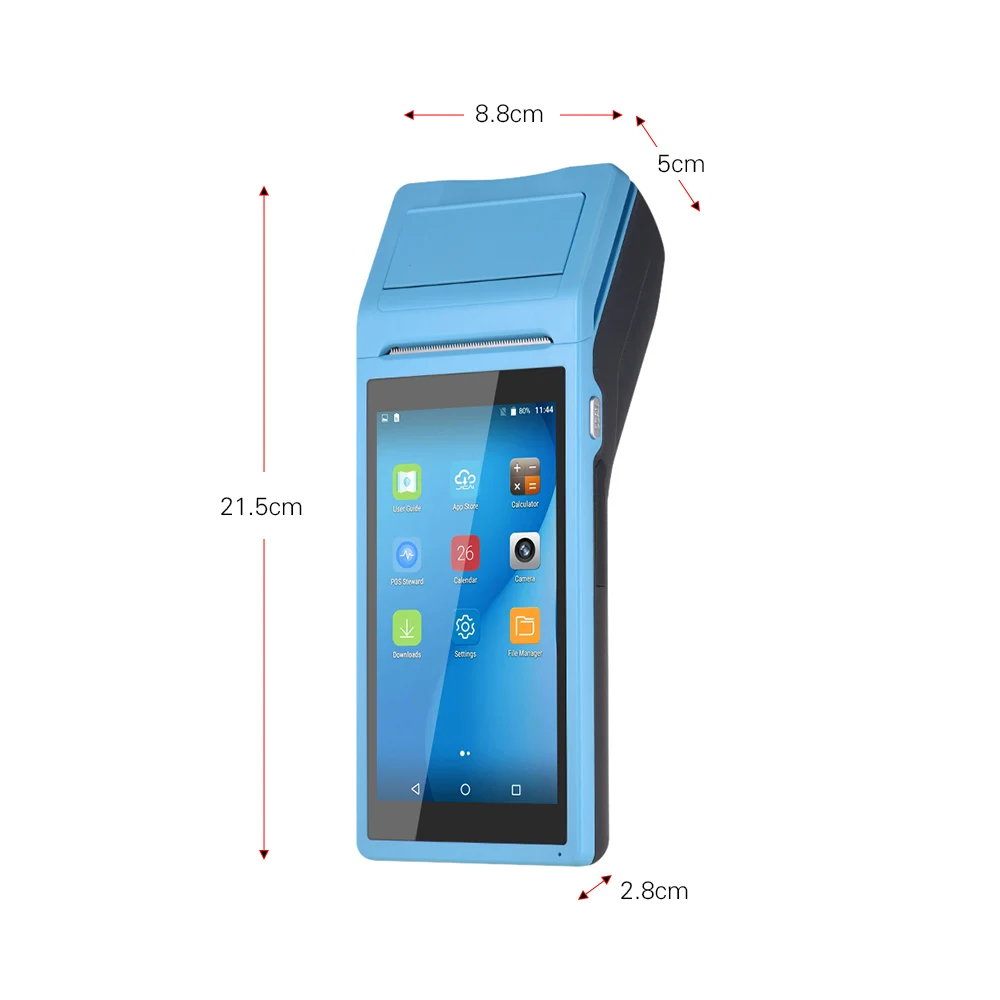 All in One Handheld PDA Printer Smart POS Terminal Wireless Portable Printers Intelligent Payment Terminal