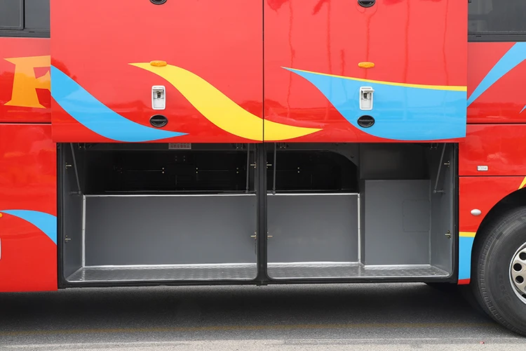 Modern 12 Meter 3+2 Layout 65 Passenger Seats diesel Euro 3 Engine Transport Passenger Intercity coach Bus for Sale