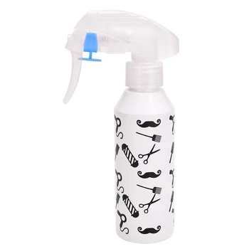 Salon Printed Color Plastic Continuous Hair Spray Bottle Water Bottle With Pump