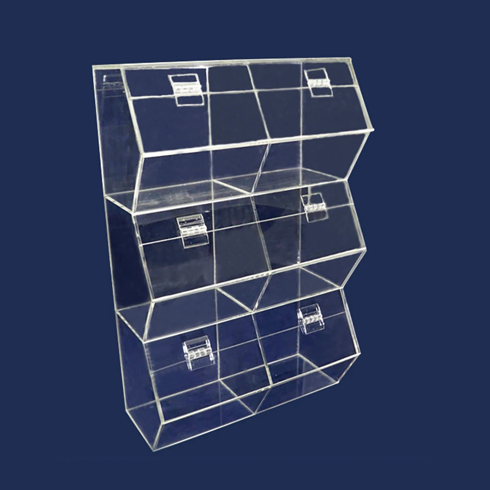 Wholesale Stackable Clear Acrylic Candy Bins with Scoop