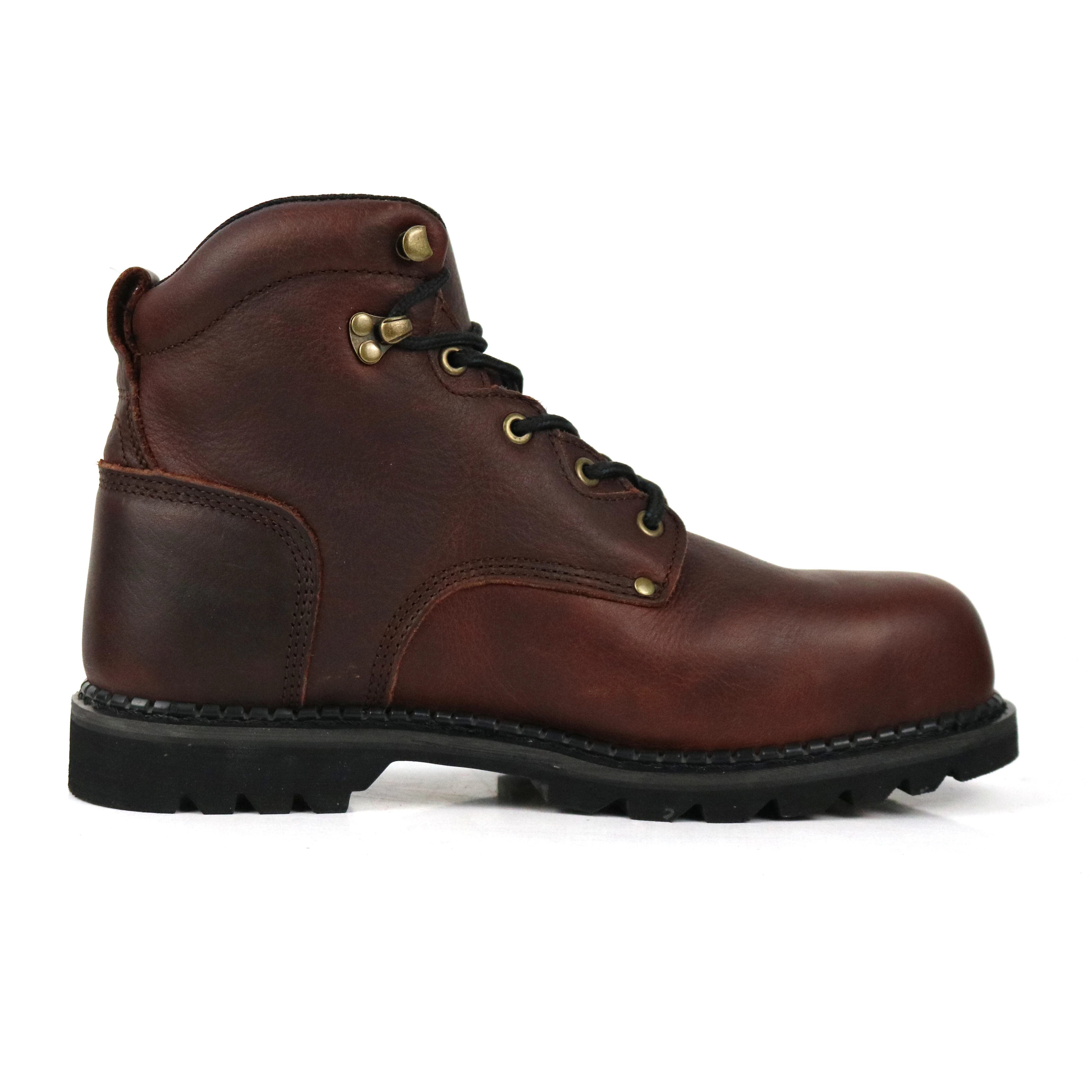 Высококачественная Рабочая уличная модная устойчивая к загрязнениям Водонепроницаемая защитная обувь из натуральной кожи с резиновой подошвой