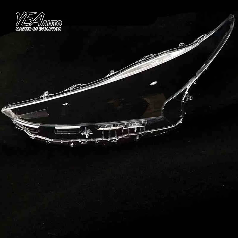 YEA AUTO Autolampkap Deksel voor lampglas voor Toyota Previa Estima 2016 2017 2018 Lenskap PC-Lampenkap heldere Shell