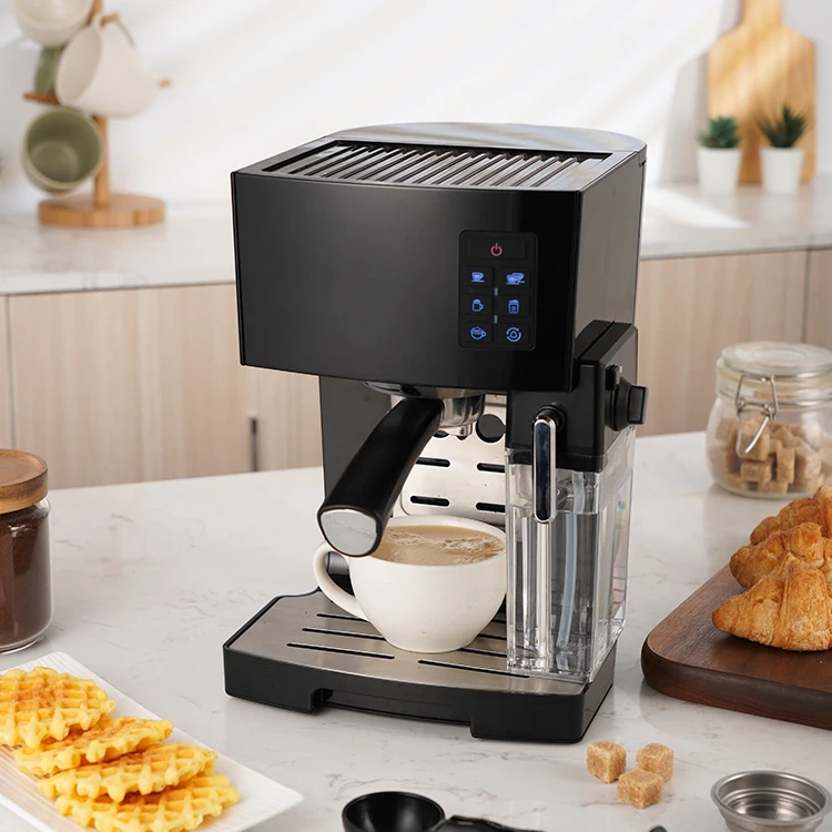 1240-1450W シングル/ダブル エスプレッソ、カプチーノ、ラテ、ミルク