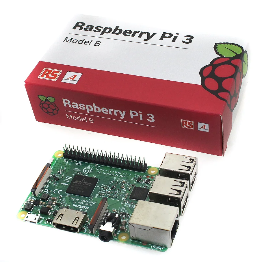 Raspberry Pi Model 3 B Wifi and Bloth uetoon board