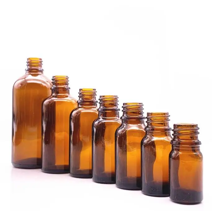 product 5ml 10ml 15ml 20ml 30ml 50ml 100ml thick bottom euro shape amber glass essential oil dropper bottles-25