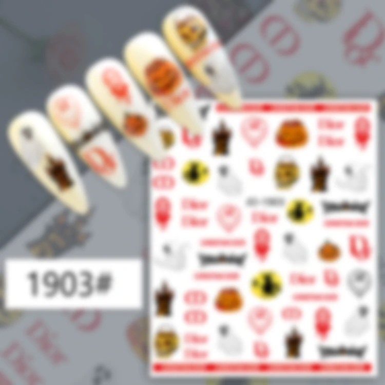 Halloween Designer Nail Sticker – NYC Nail & Beauty Wholesale Inc.