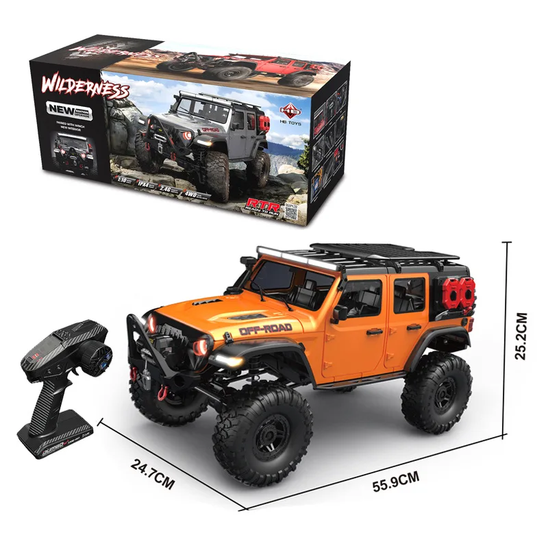 HB R1011-R1016 1:10 RTR RC Metal Off-Road Rock Climbing Truck with
