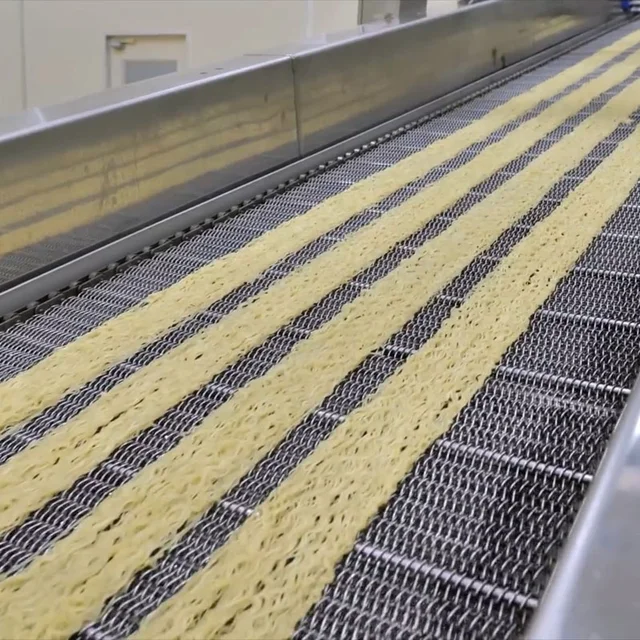 Wire Mesh Conveyor Belt for Pizza Oven / Chocolate Enrober Stainless Steel Wire Mesh Belt