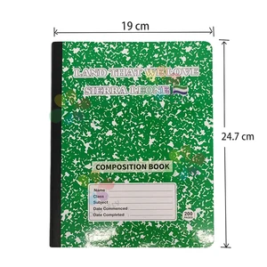 Cheap Bulk Exercise Book Custom Design Composition Books Wholesale 100sheets Hard Cover Notebooks B5 School Supplies for Student