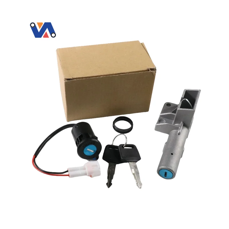 Interruptor de Encendido Moto New Image, Juego de Llave para Puerta Eléctrica, Candado para Manillar, Candado para Casco para Lightbee Light Bee X S para Scooter