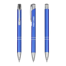 Cheap Metal Ballpoint Pens With Personalized Custom Laser Engraved Print Branded Logo Ballpoint Gift Pen