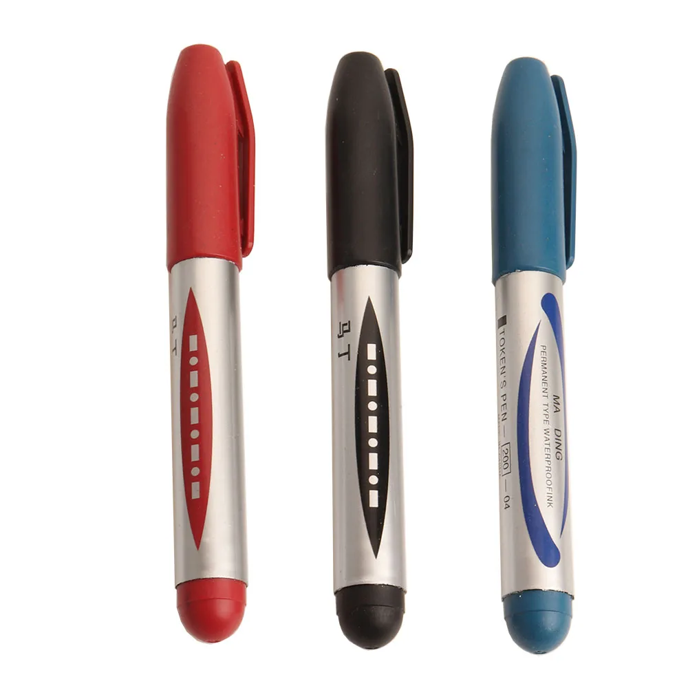 10 шт Красочные гарантия качества Перманентный водонепроницаемый Маркер Набор ручек