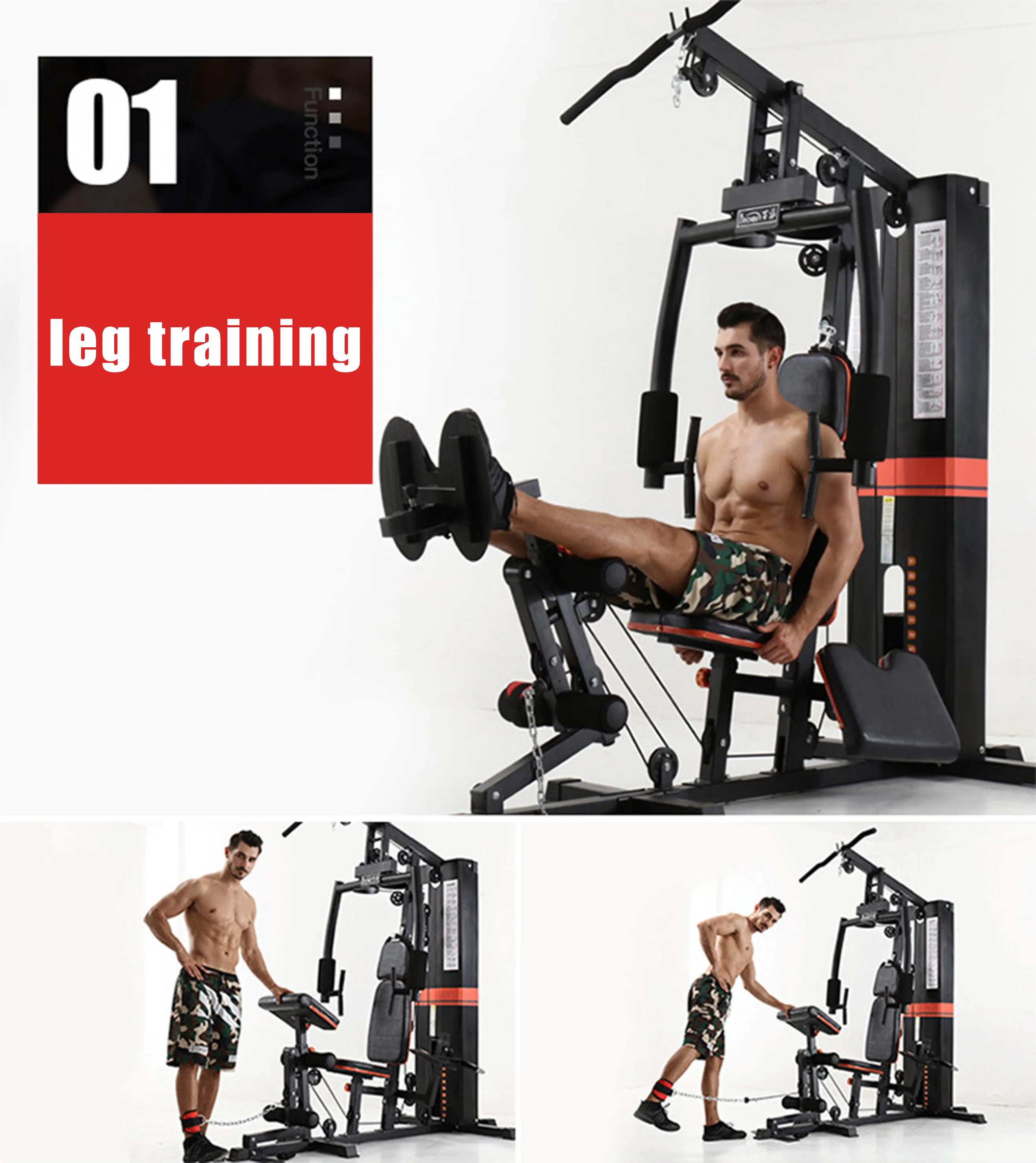 Оптовая продажа, оборудование для тренажерного зала и фитнеса, тренажер для силового бодибилдинга, многофункциональный тренажер