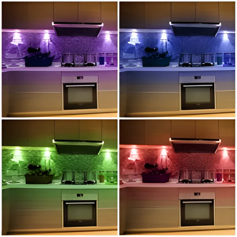 product 41 wireless color changing led puck light 4 pack with remote controlpuck lights mini spotlight cabinet surface slim led light-38