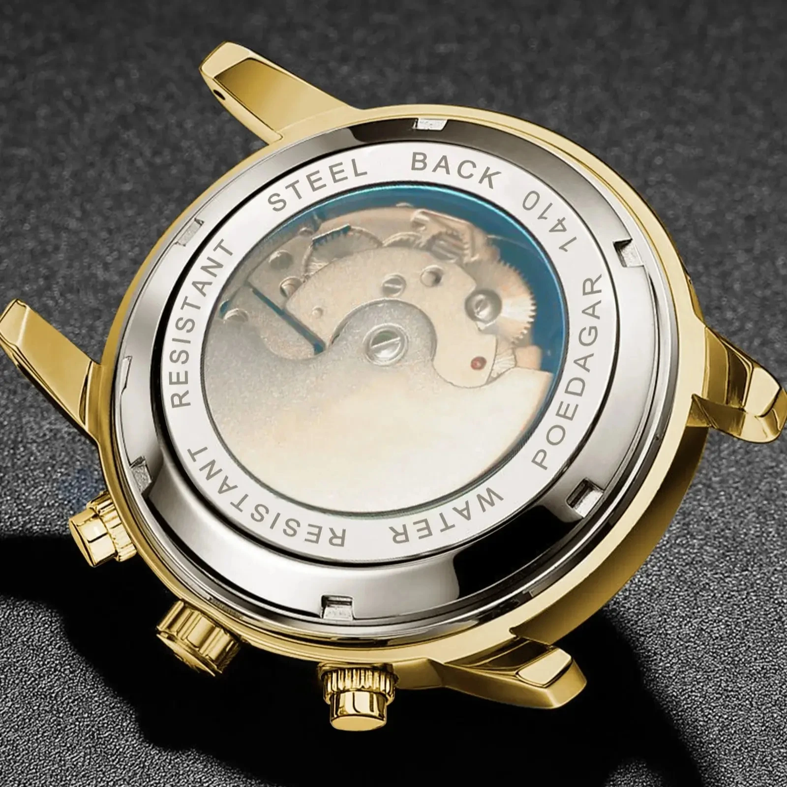 POEDAGAR Luxury Tourbillon Men's Watch