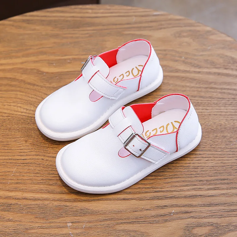 Продавцы продают новейший дизайн, мягкая подошва, повседневная обувь, кожаная детская обувь для девочек