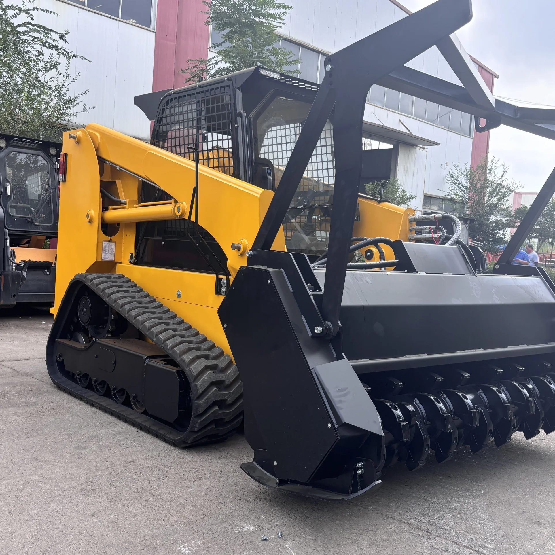 Super Quality Track Skid Loader with 75hp Cummins Engine