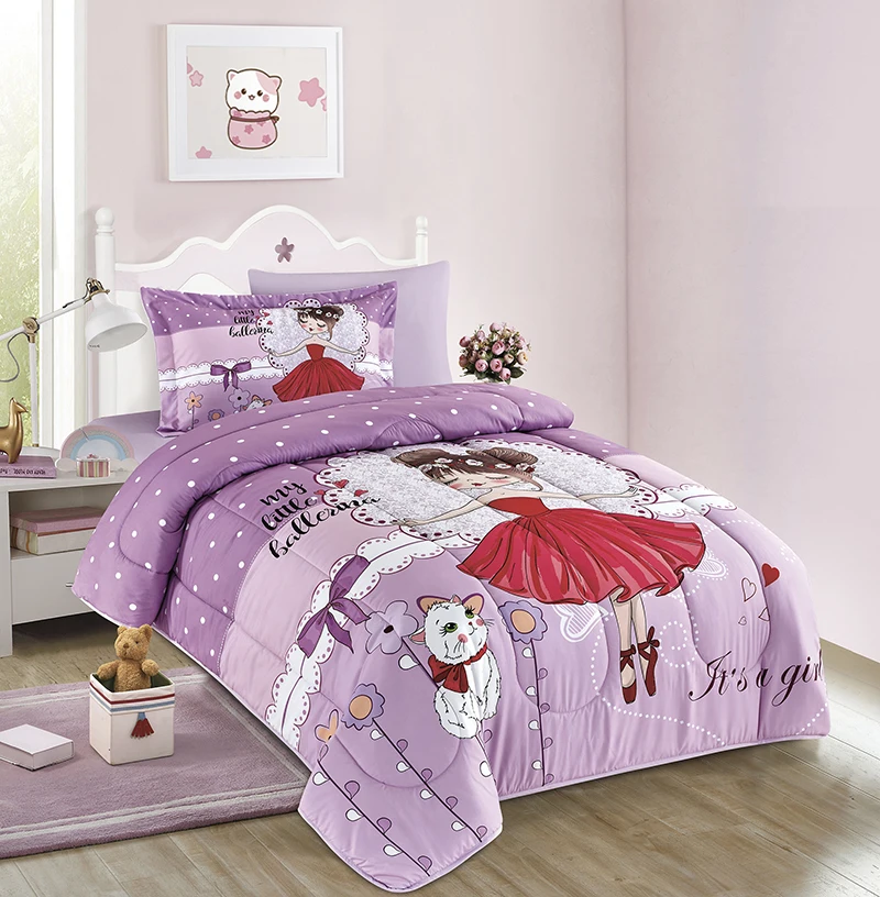 100 Cotton Kids Bedding Printed Bed Sheet Wholesale Cheap Duvet Cover