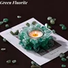 Vela de cristal de aventurina verde