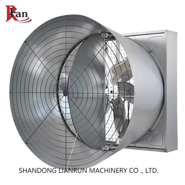 Butterfly Cone Exhaust Fan, Wall, 50inch - detail 4