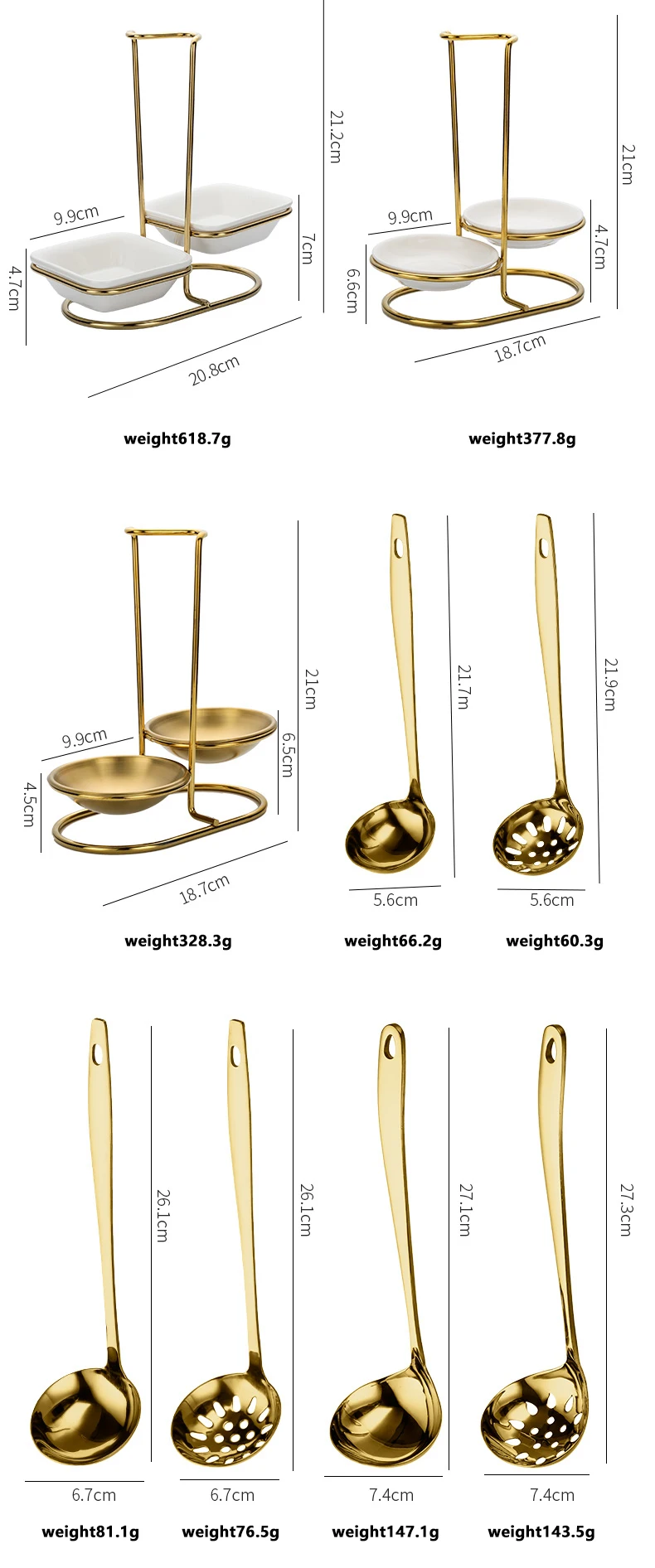 5 Star Luxury Restaurant Buffet Serving Set Stainless Steel Standing