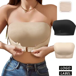 Volume Discount Sujetador Sin Tirantes Bandeau Bras Front Closure Women's  Wireless Bra Strapless Seamless Strapless Women Bra