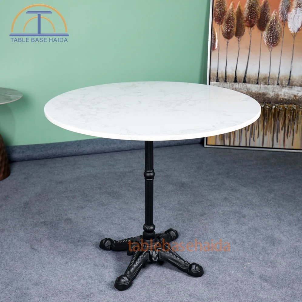 Industrial-Style Cast Iron Cafe Table Leg French-Style Metal Coffee Table Base for Hotel or Living Room Dining Furniture Legs