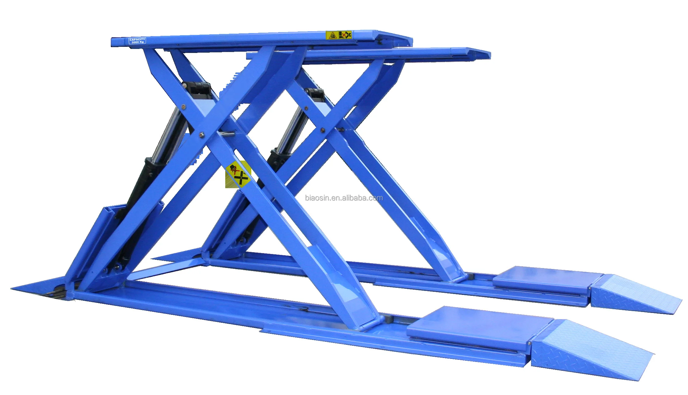 Fast Delivery Hydraulic Double Platform Scissor Lift Car Lift Ce