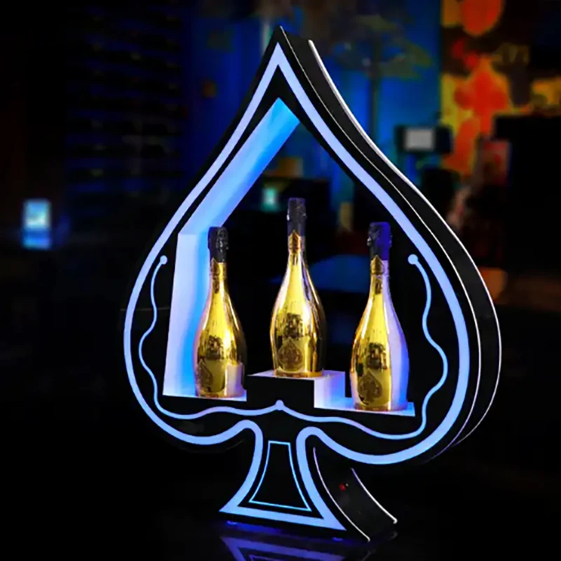 OEM Custom LED Bottle Presenter Sign Display VIP Service LED Billboard ...