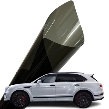 Wholesale 99%UVR Ultra HD 1.52*30M Heat Resistant Privacy Protection Nano Ceramic Window Solar Film Carbon Tint Film for Car