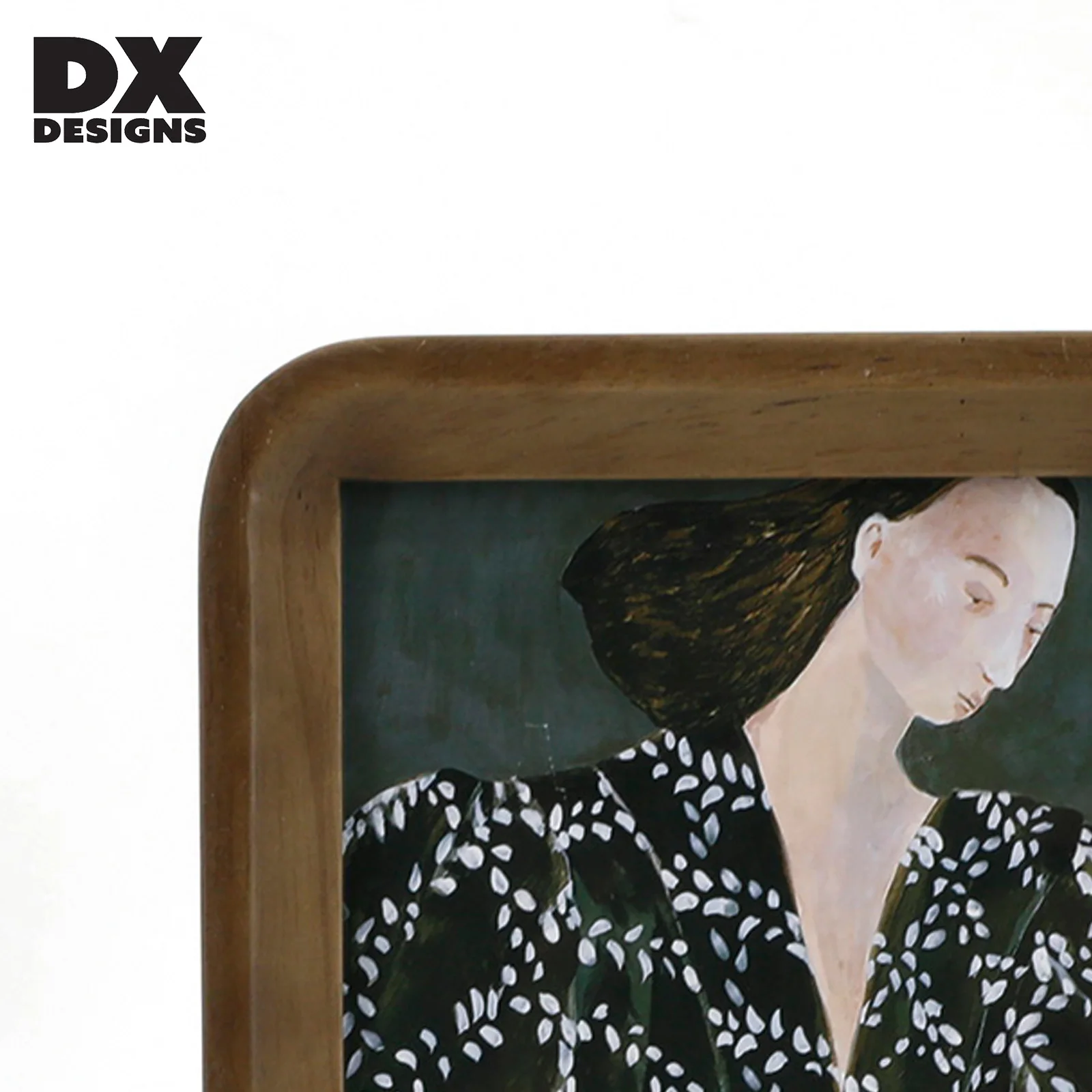 DX Designs Fashion Wooden Picture Rectangular Frame Photo Frame Natural Display Home Decoration