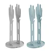 Type double ventouse - bleu et gris (paquet de 2)