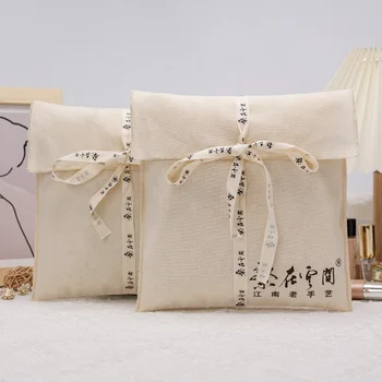 High Quality Pouch Envelope Recyclable Dust Bag Cotton Fabric Clothing Gift Packaging Pouch Bags