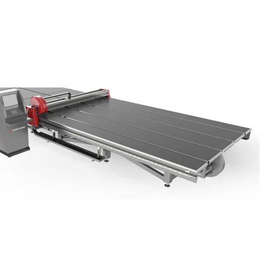 CNC Intelligent Automatic High Speed  Glass Cutting Line with the Newest American Galil Control System