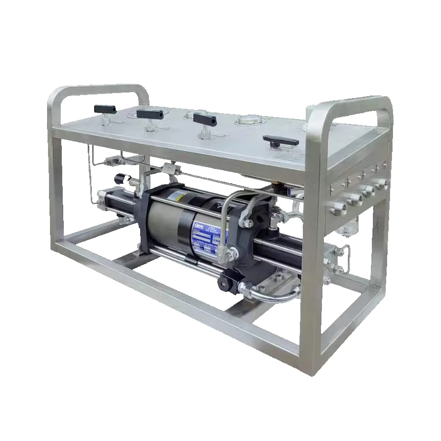 HYDR-STAR High Flow High Pressure  up to 3000 Bar  Air Driven Liquid Pump Booster Pump Hydraulic Unit