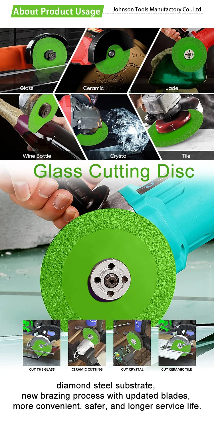 100 115 125 Mm Glass Wet Cutting Blade Grinding Disc Diamond Saw Blade