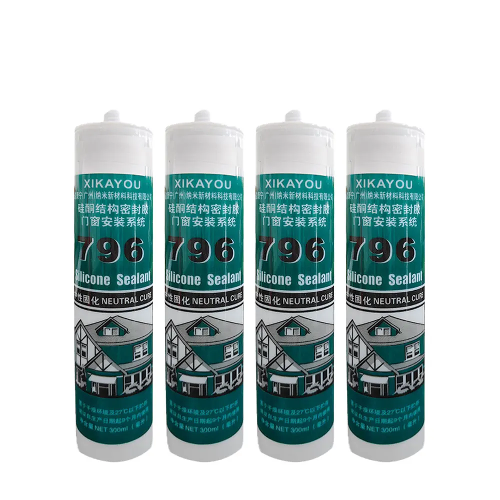 Direct Sale High Performance Crystal Adhesives & Sealants Anti-Mildew Product