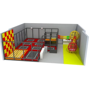 Fun Indoor Playhouse Amusement Parks Equipment