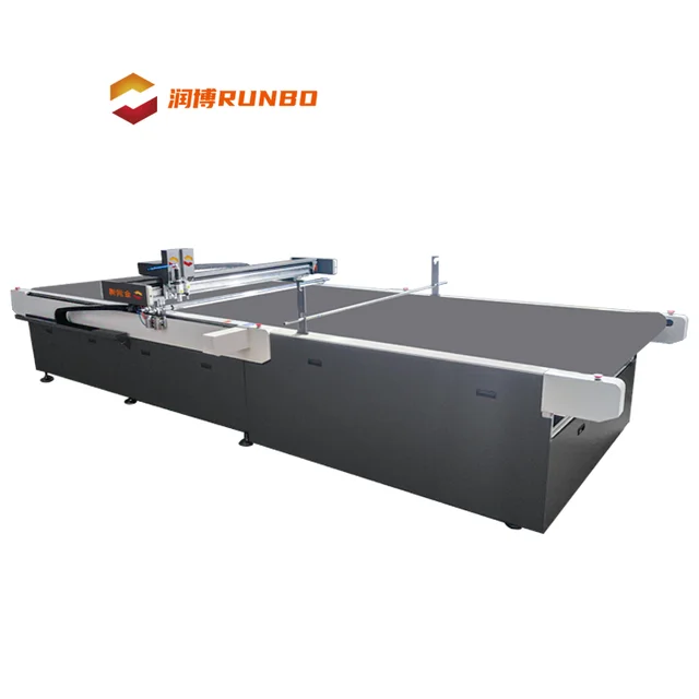 Automatic CNC Cutting Machine for Fabric Industrial Oscillating Knife Cutter Textile Cloth Fabric Automatic Cutting Equipment