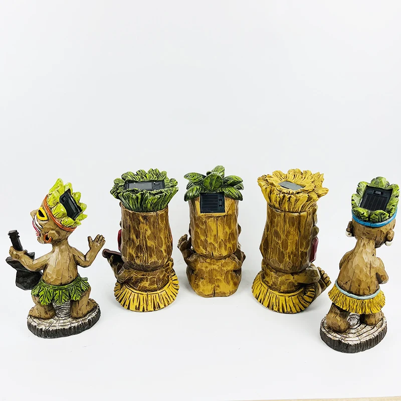 Bestselling In The United States Resin Playing Ukulele Tiki Statue