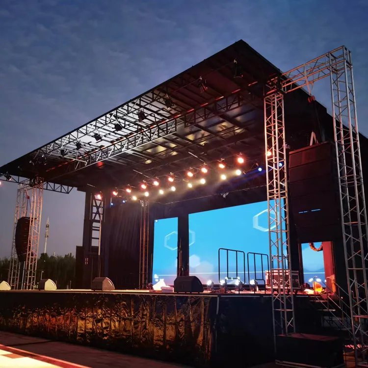 SINOSWAN  ST170Pro Customized Mobile Stage for Crusade Truck Evangelism Stage Truck Event Trucks