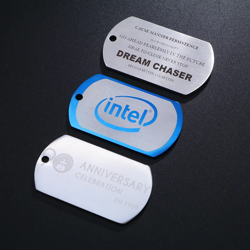 Custom Fashion Dog Tags For Engraving Free Design Name Id Tag Custom