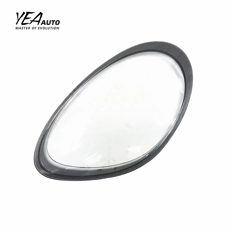 product replacement car headlight glass lampshade cover lens lamp for porsche cayman 987 2004   2007 macan headlamp shade lens cover-29