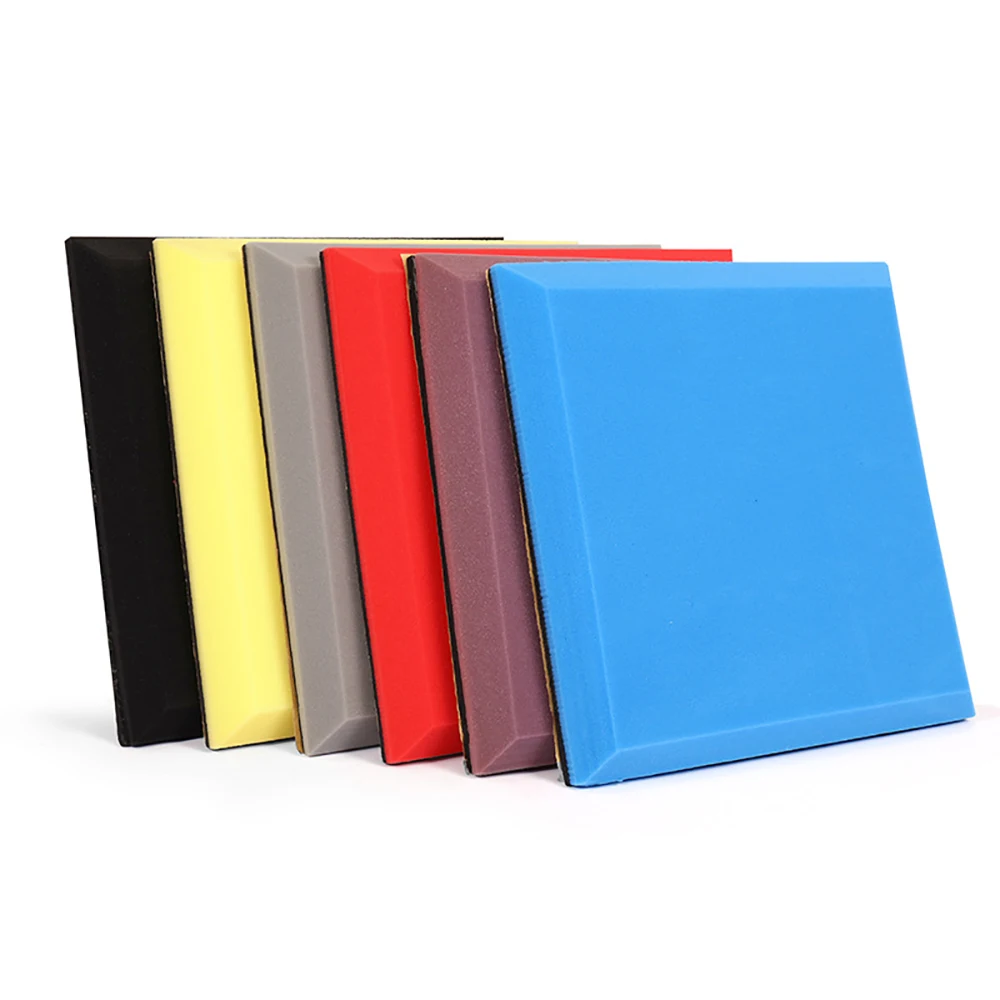 Popular White Acoustic Panels for Studio Insulation Sound Proof Acoustic Foam