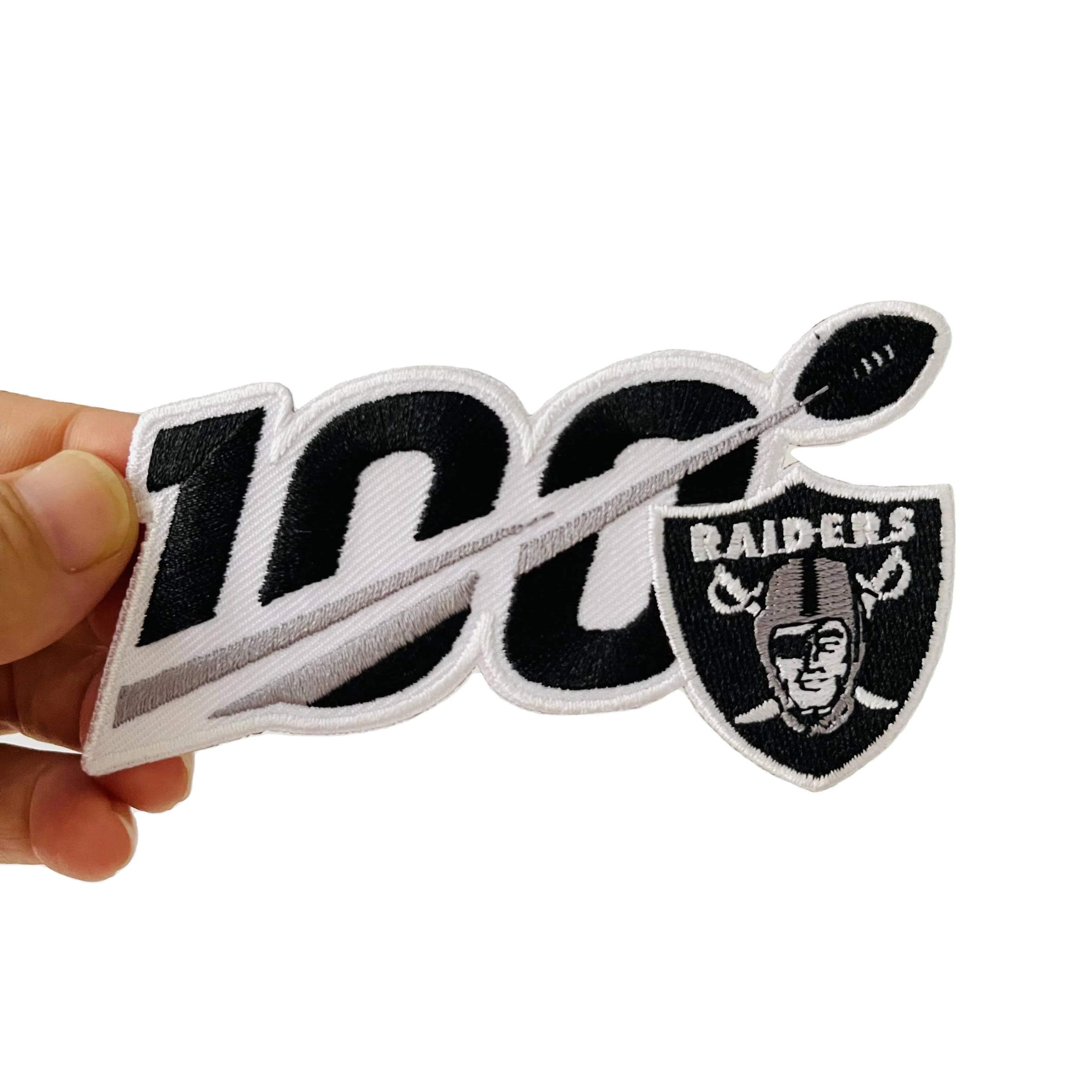 NFL, Oakland Raider Nation Embroidered Patch -New 