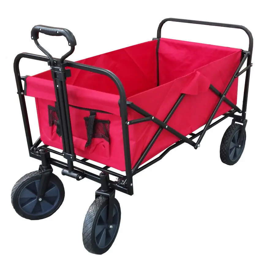 FW0201 Portable Folding Go Hand Utility Wagon Carts for Beach Traveling and Camping and Shopping