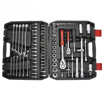 Customized 78 piece set of auto repair sleeve combination tools hardware tools kit