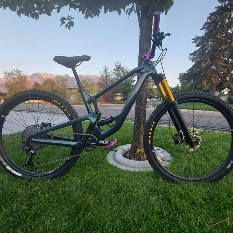 T1000 углеродное волокно 29er boost 12s AM полный подвесной горный велосипед MTB